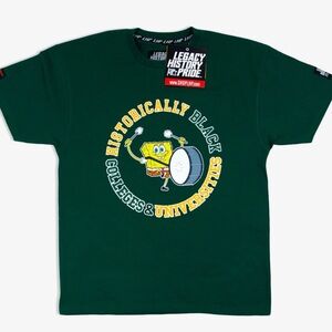 Florida A&M University SpongeBob Bass Drum T Shirt Sz S